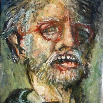 「AUTO PORTRAIT VI」というタイトルの絵画 Michel Moskovtchenkoによって, オリジナルのアートワーク, オイル