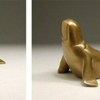 Sculpture titled "FOCK" by Philippe Bruneteau, Original Artwork