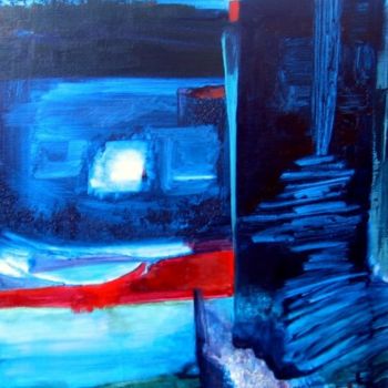 Peinture intitulée "racines" par Noëlle Dauby, Œuvre d'art originale