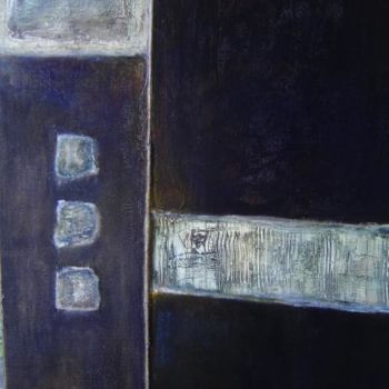 Ζωγραφική με τίτλο "Nocturne" από Oglaza, Αυθεντικά έργα τέχνης, Λάδι