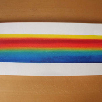 제목이 "Panoramic 3"인 미술작품 Richard Mangold로, 원작, 기름