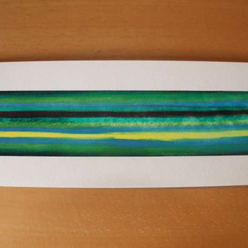 Painting titled "Panoramic 11" by Richard Mangold, Original Artwork, Oil