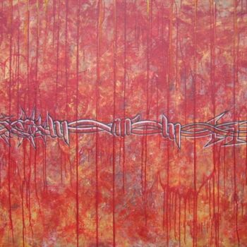 Peinture intitulée "MEMOIRES COLLECTIVE…" par Denis Michel (2nyss), Œuvre d'art originale, Acrylique