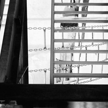 Photography titled "Steps and Chains" by Angelo Di Pietrantonio, Original Artwork
