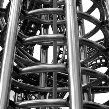 Photography titled "Steel Sculpture" by Angelo Di Pietrantonio, Original Artwork