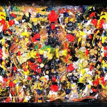 Painting titled "Penelophe kidnapped…" by Georg Kiehn, Original Artwork