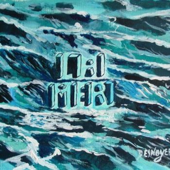 Peinture intitulée "PRENDRE DU RECUL" par Desnoyers, Œuvre d'art originale