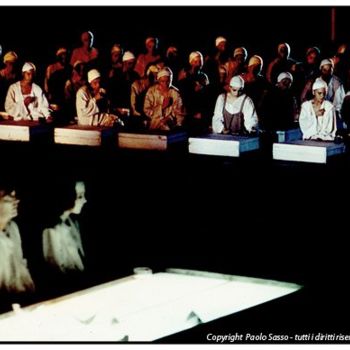 Fotografia intitolato ""Le Danaidi"-4" da Paolo Sasso, Opera d'arte originale