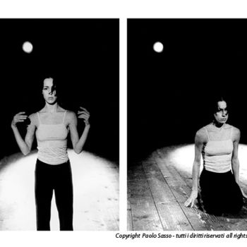 Fotografia intitolato "Studio per "Hoh-h"-2" da Paolo Sasso, Opera d'arte originale