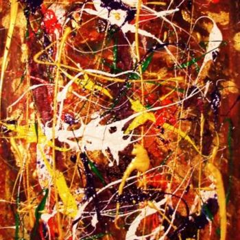 Ζωγραφική με τίτλο "Thoughts" από Georg Kiehn, Αυθεντικά έργα τέχνης