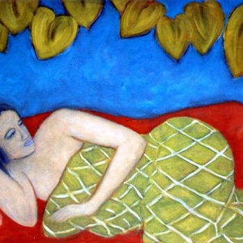 Painting titled "Siesta" by Bradley Owen, Original Artwork