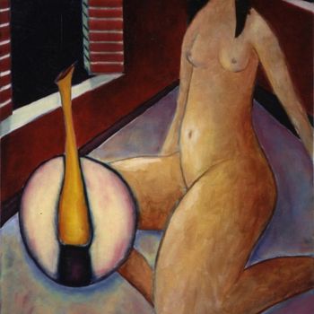 Nude with a Vase