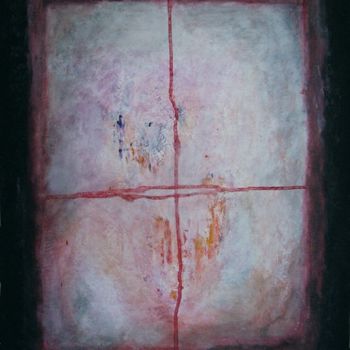 Peinture intitulée "Ligne de fuite" par Marie-Sylvie Riviere, Œuvre d'art originale