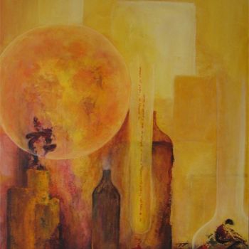 Peinture intitulée "La Fabrique du rêve" par Marie-Sylvie Riviere, Œuvre d'art originale
