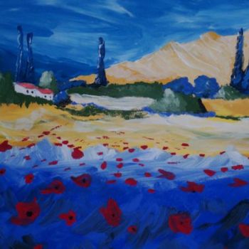 Pintura intitulada "landscapes II..." por Maria Teresa Duarte, Obras de arte originais