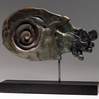Sculpture intitulée "Variation sur Z (ve…" par Sak, Œuvre d'art originale