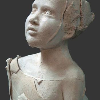 Sculpture titled "Conscience détail" by Kelsy, Original Artwork