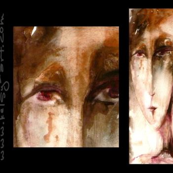 Painting titled "Aquarellle 127" by Kelsy, Original Artwork