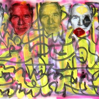 Painting titled "A La..." by Toytoy, Original Artwork