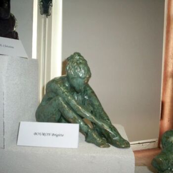 Sculpture titled "Attitude de Brigitt…" by Brigitte Bouron, Original Artwork
