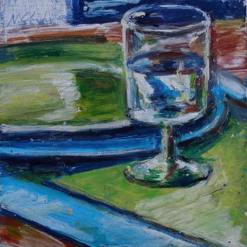 Peinture intitulée "A table!" par Nathalia Chipilova, Œuvre d'art originale, Acrylique