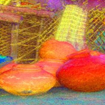 Digital Arts titled "My Little Frogs" by Angelo Di Pietrantonio, Original Artwork