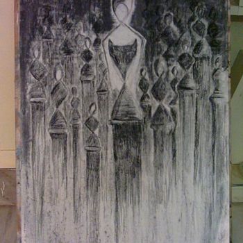 Painting titled "After Death" by Mohsin Khan, Original Artwork