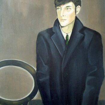 Painting titled "Portrait of Irish A…" by Reginald Gray, Original Artwork