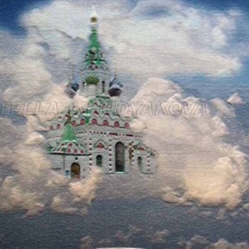 Fotografía titulada "La iglesia en el ci…" por Stella Khudyakova, Obra de arte original