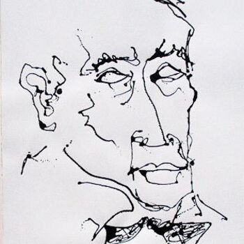 Painting titled "Ledbetter" by Richard Chenier, Original Artwork