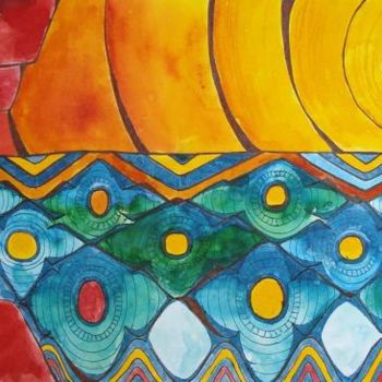 Pintura titulada "Elementales I" por Maga, Obra de arte original