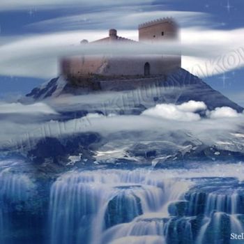 Fotografía titulada "El castillo en aire" por Stella Khudyakova, Obra de arte original