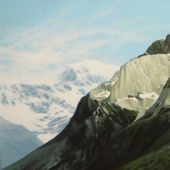 Painting titled "бн" by Gennady Mironov, Original Artwork