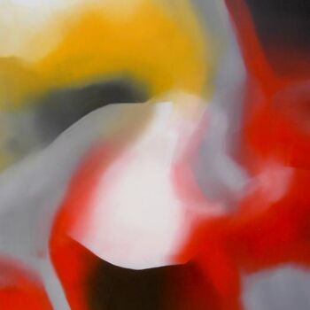 Peinture intitulée "Porte 2" par Martial Bidard, Œuvre d'art originale, Huile