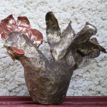 Peinture intitulée "Kok!" par Anne-Frédérique Ferret, Œuvre d'art originale