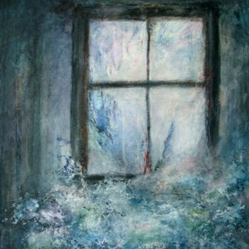 Peinture intitulée "DELUGE INTERIEUR" par Marie-Sylvie Riviere, Œuvre d'art originale