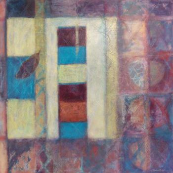 Ζωγραφική με τίτλο "Spirit of Gold, Sta…" από Kerryn Madsen-Pietsch, Αυθεντικά έργα τέχνης, Λάδι