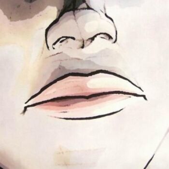 Painting titled "Orpheo" by Cebarre, Original Artwork, Oil