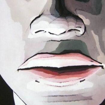 Painting titled "Menoetios" by Cebarre, Original Artwork, Oil
