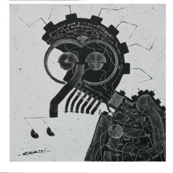 Peinture intitulée "Demain ça ira mieux" par Yves Cairoli, Œuvre d'art originale