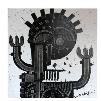 Peinture intitulée "De l'influence néfa…" par Yves Cairoli, Œuvre d'art originale