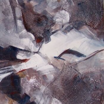 Schilderij getiteld "couleur en douceur" door Anne-Frédérique Ferret, Origineel Kunstwerk, Olie