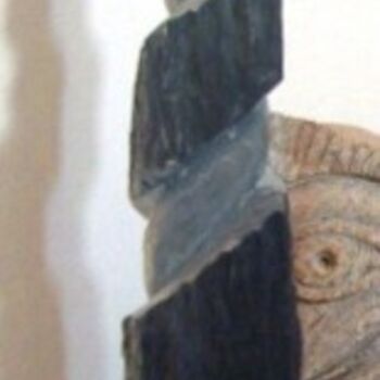 Escultura intitulada "Parafuso" por Mário Fresco, Obras de arte originais, Pedra