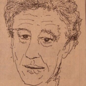 Painting titled "Portrait of Alberto…" by Reginald Gray, Original Artwork