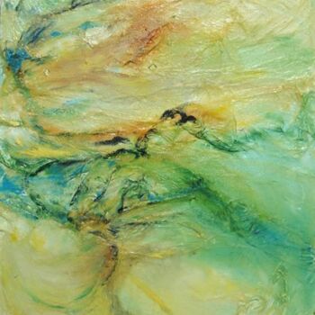 Peinture intitulée "Horizon ambigu" par Elisa Cook Benbassat Bassat, Œuvre d'art originale, Huile