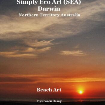 Photography titled "Beach Art     (Book)" by Ladymouse, Original Artwork