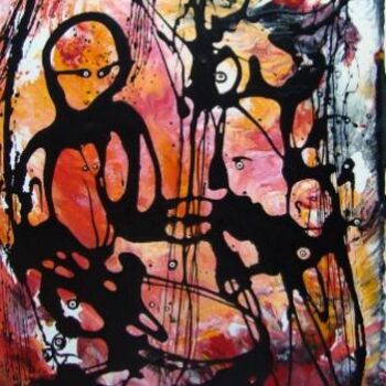 Pintura intitulada "IMPRESSÕES" por Mário Fresco, Obras de arte originais, Óleo