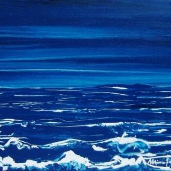 Pintura intitulada "MAR" por Mário Fresco, Obras de arte originais, Óleo