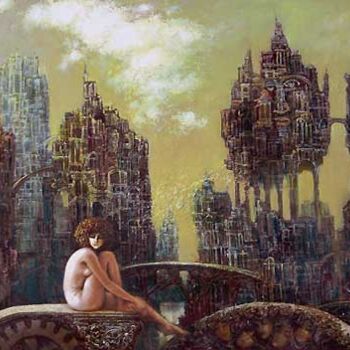 Painting titled "taun" by Alexandr Ivanov, Original Artwork, Other