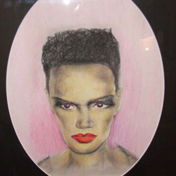 Painting titled "Grace `Williams Blo…" by Richard Mangold, Original Artwork, Oil